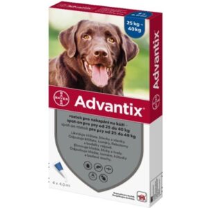 Advantix Spot-on pro psy 25‑40 kg (4 x 4 ml)