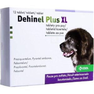 Dehinel Plus XL tablety pro psy (12 tbl)