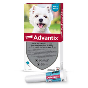 Advantix spot-on pro psy 4‑10 kg (4 x 1 ml)